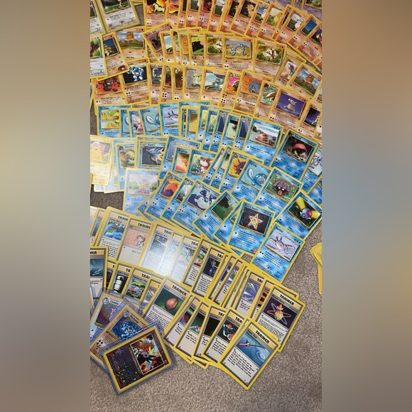 Vintage 1999-2000 Pokemon Cards Lot Of 500+ Holos/1st Ed/Shadowless/Base LP/MP - Picture 3 of 6
